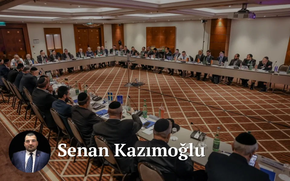 BAKÜ’DE OLMAYAN HAHAM TOPLANTISI senan kazımoğlu görsel