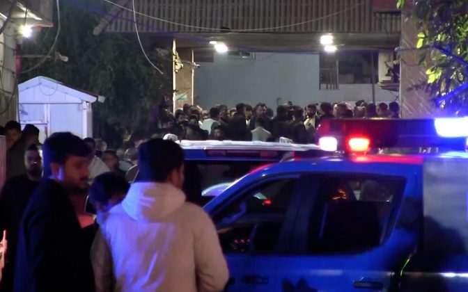 KERKÜK'TE HAŞDİ ŞABİ KARARGAHINA SALDIRI